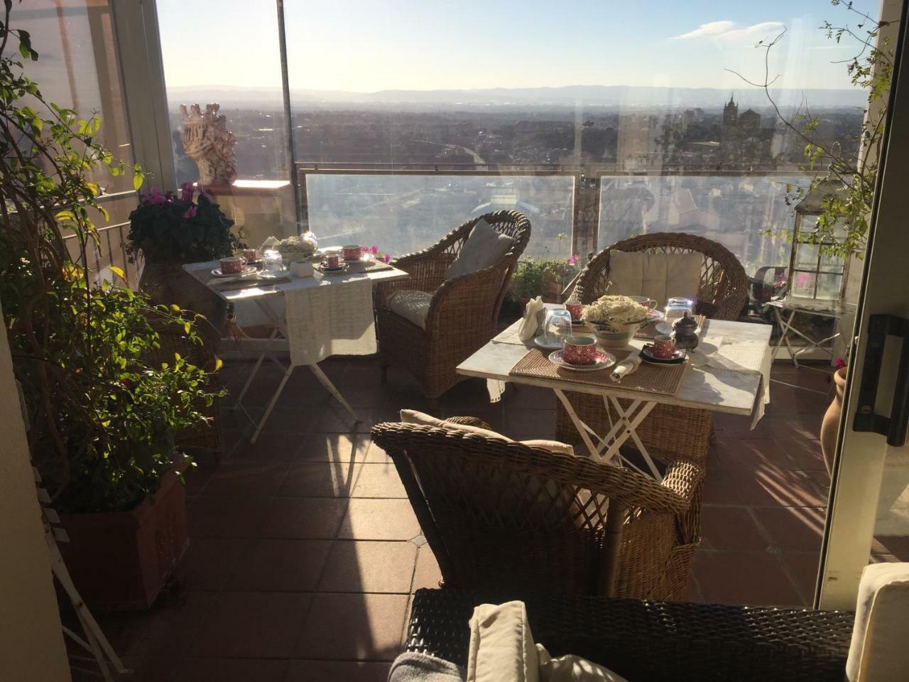 Casa Tipica Siciliana Patronale Home Bedandbreakfast Tremetrisoprailcielo Camere Con Vista, Colazione Interna In Terrazzo Panoramico Caltagirone Εξωτερικό φωτογραφία